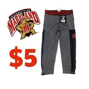 $5 ADD ON ITEM NWT Zoozat UW OF Maryland Terrapins Capri leggings